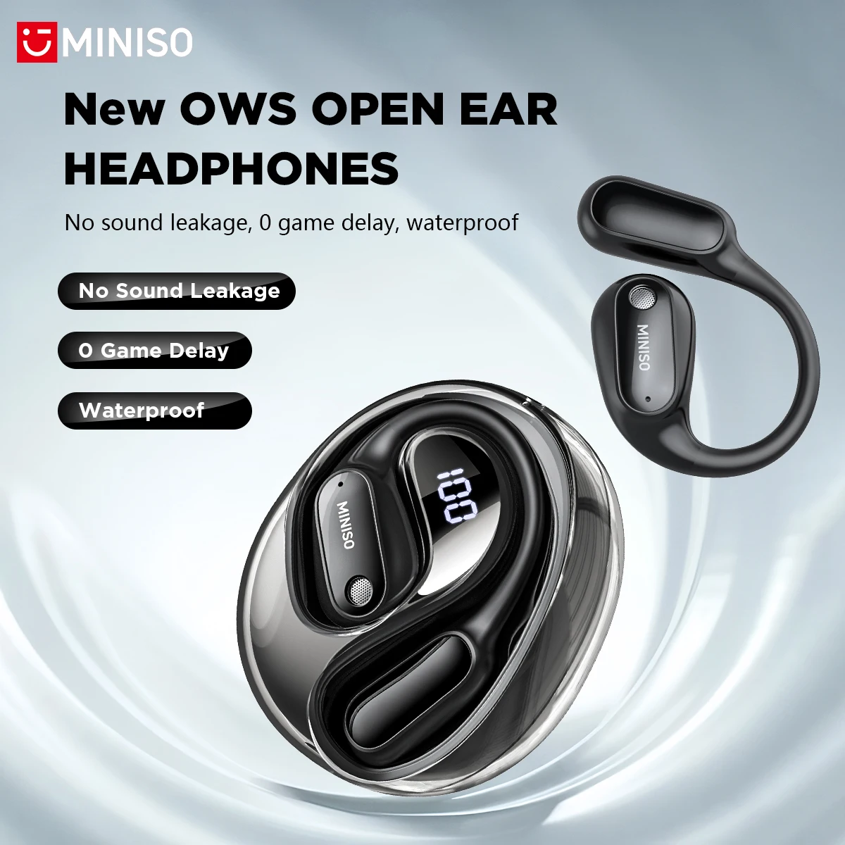 Headphones Wireless - MINISO MS190 – беспроводные Bluetooth-наушники с