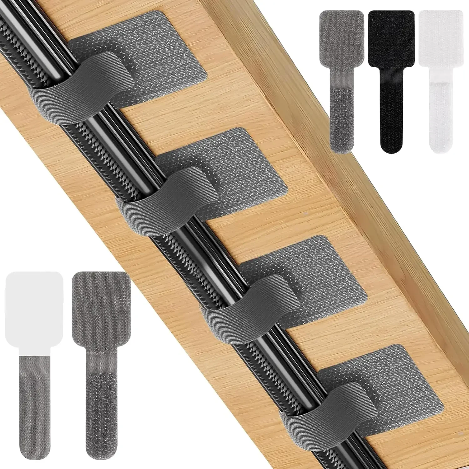 Cable Organizer - Новые многоразовые кабельные стяжки на липучке,