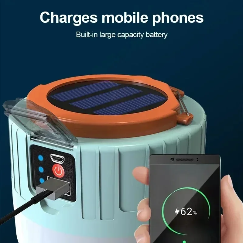 Солнечный светодиодный фонарь  – обзор и цена Power Bank