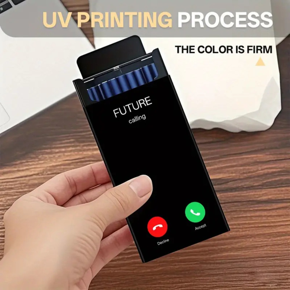 Тонкий металлический портсигар – обзор и цена Phone Holder
