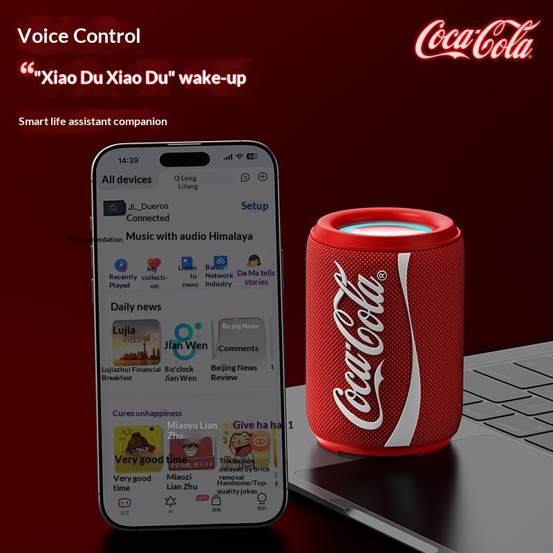 Новая совместная робота Coke-C – обзор и цена Bluetooth Speaker