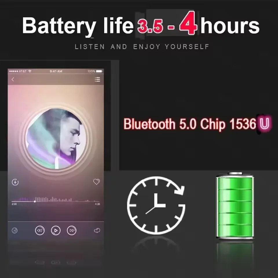 Bluetooth 5.3, новые беспровод – обзор и цена Headphones Wireless